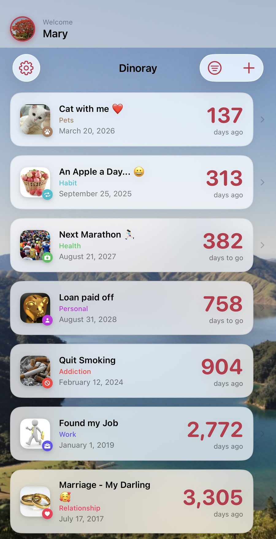 Dinoray sorted by date